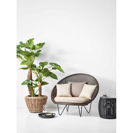 VINCENT SHEPPARD Lounge Chair Gipsy Black Base Outdoor