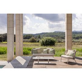 VINCENT SHEPPARD Coffee Table Kodo Beige Ceramic Shards Outdoor