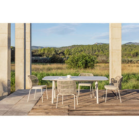 VINCENT SHEPPARD Dining Table Kodo Ceramic Shards Outdoor