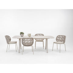 VINCENT SHEPPARD Dining Table Kodo Ceramic Shards Outdoor