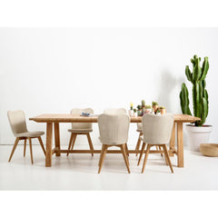 VINCENT SHEPPARD Dining Chair Lena Teak Base Outdoor