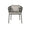 VINCENT SHEPPARD Dining Chair Leo Lava Grey Outdoor