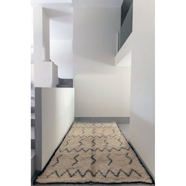 AFK LIVING Handmade Berber Rug Medina Beige