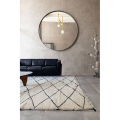 AFKLIVING Handmade Berber Rug Kasbah Beige