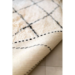 AFKLIVING Handmade Berber Rug Kasbah Beige