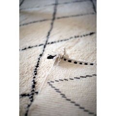 AFKLIVING Handmade Berber Rug Kasbah Beige