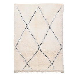 AFK LIVING Handmade Berber Rug Kchacha Beige