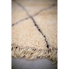 AFK LIVING Handmade Berber Rug Kchacha Beige