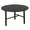 ZAGO Coffee table Contempo black oak Ø70cm