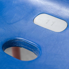 TOBIA ZAMBOTTI Chair “The Fan Chair” Blue & Pink