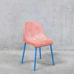 ATELIER TOBIA ZAMBOTTI Chair “The Fan Chair” Pink & Blue