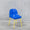 ATELIER TOBIA ZAMBOTTI Chair “The Fan Chair” Blue & Yellow