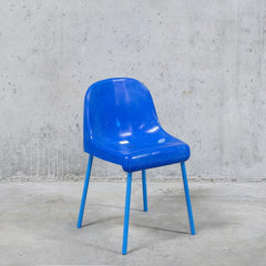 ATELIER TOBIA ZAMBOTTI Chair “The Fan Chair” Blue & Blue