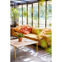 TIPTOE Coffee Table Versailles Recycled Oak Steel Legs 80cm
