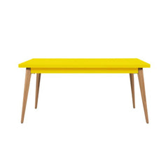 TOLIX Dining Table 55 Wooden Legs 200cm Outdoor Painted