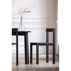 KANN DESIGN Chair Tal Black Oak Wood