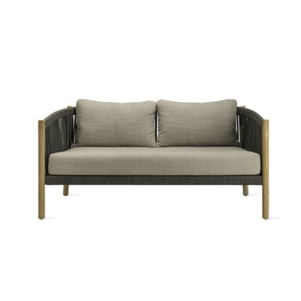 VINCENT SHEPPARD Lounge Sofa Lento 2-Seater Oak Outdoor