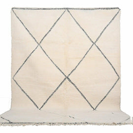 AFK LIVING Handmade Berber Rug Menara Beige