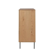 ZAGO Cabinet Allure metal legs oak 120cm