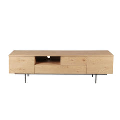 ZAGO Sideboard TV Cabinet Allure metal legs oak 200cm