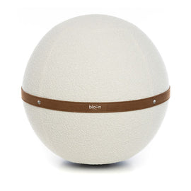 BLOON PARIS Inflated Seating Ball Terry Fabric White