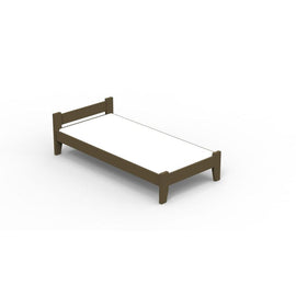 MATHY BY BOLS Kids Bed Lisa lime wood 90x120cm