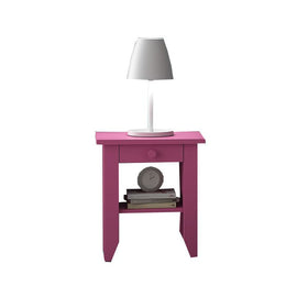 MATHY BY BOLS Kids Bedside Table Lisa lime wood 45x54cm