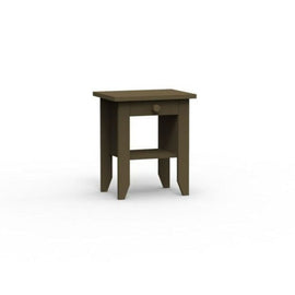 MATHY BY BOLS Kids Bedside Table Lisa lime wood 45x54cm