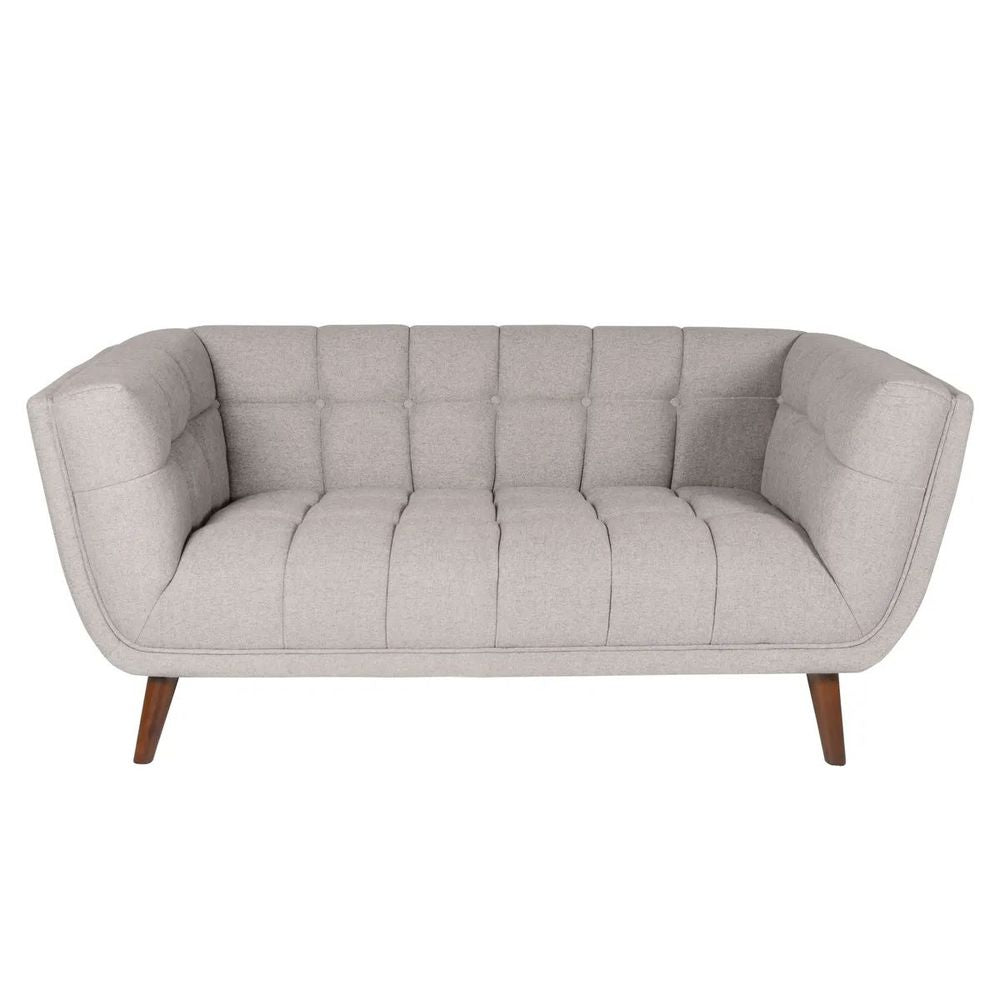 ZAGO Sofa 2-seater Beryl Wood Legs Fabric