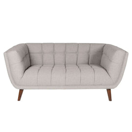 ZAGO Sofa 2-seater Beryl Wood Legs Fabric