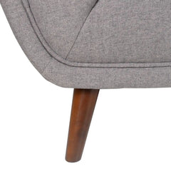 ZAGO Sofa 2-seater Beryl Wood Legs Fabric