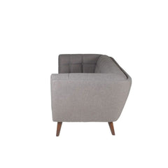 ZAGO Sofa 3-seater Beryl Wood Legs Fabric