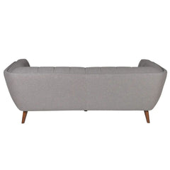 ZAGO Sofa 3-seater Beryl Wood Legs Fabric