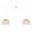 GOOD&MOJO Suspension Light Borneo Double Shades