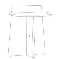 DRUGEOT Bedside Egée