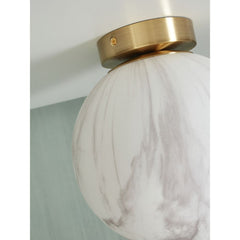 IT’S ABOUT ROMI Ceiling lamp Carrara globe white marble