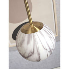 IT’S ABOUT ROMI Suspension Light Carrara globe white marble