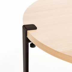 TIPTOE Coffee Table Brooklyn Oak Steel Legs ø90cm