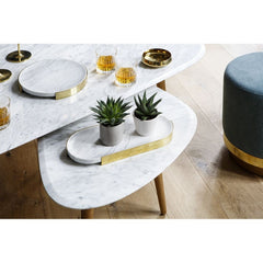 RED EDITION Coffee Table Small Marble
