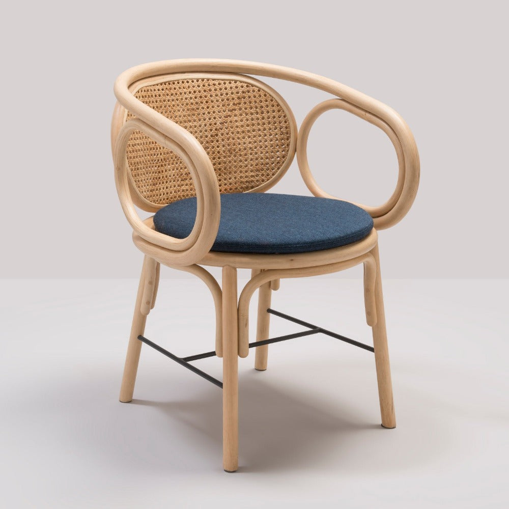 ORCHID EDITION Dining Armchair Contour Rattan Mood