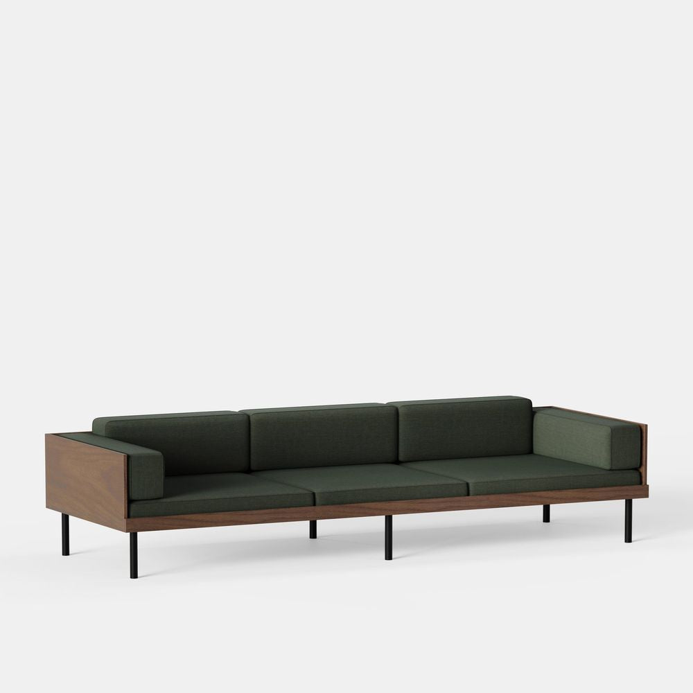 KANN DESIGN Cut Sofa Wool Fabric Green