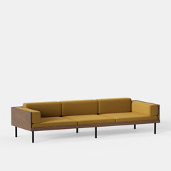 KANN DESIGN Cut Sofa Wool Fabric Ochre