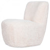 OPJET PARIS Armchair Eva Fabric Faux-Fur White