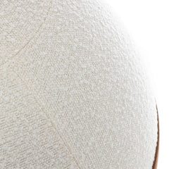 BLOON PARIS Inflated Seating Ball Terry Fabric White