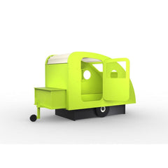 MATHY BY BOLS Kids Bed Caravan wood 90x190cm