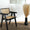 OPJET PARIS Armchair Friendly Black Natural Cane