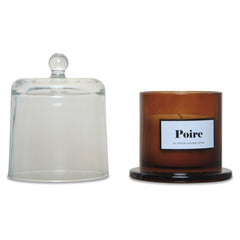 OPJET PARIS Candle Sweet Pear In Glass Cloche 11,5cm