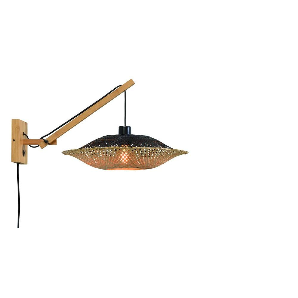 GOOD&MOJO Wall Light Kalimantan Swing Arm 44cm