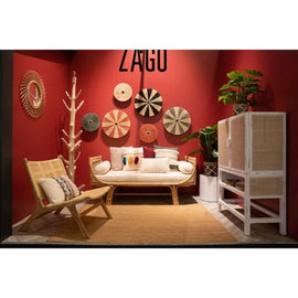 ZAGO Rectangular Rug Mingo natural hemp 120x170cm