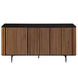 ZAGO Sideboard Linea metal legs oak 159cm